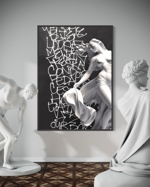 'Lust' - Original Abstract Art Print