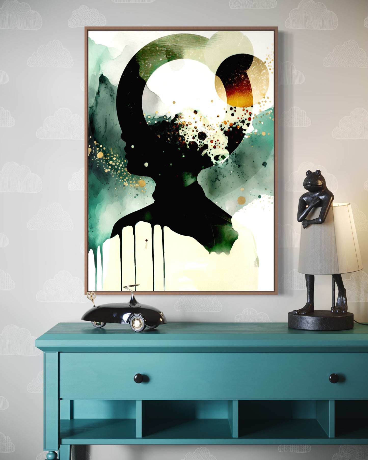 Original Abstract Art Print (Mindful)