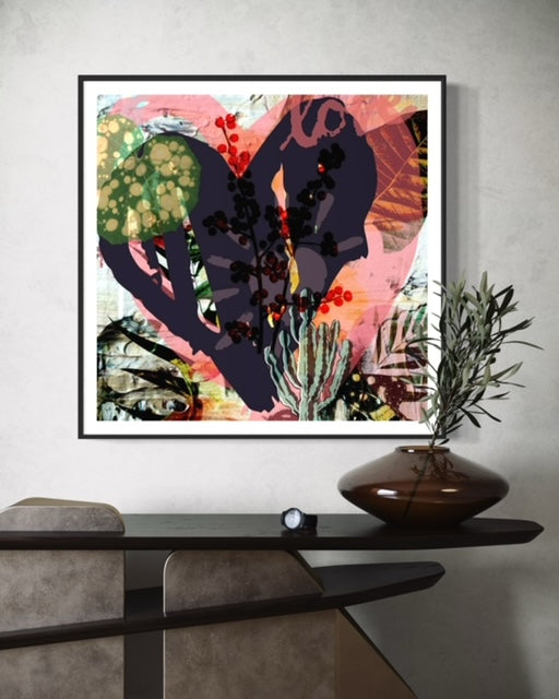 'Desert Heart' - Original Abstract Art Print