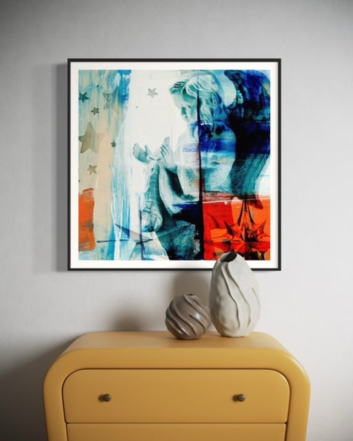 'My Guardian' - Original Abstract Art Print