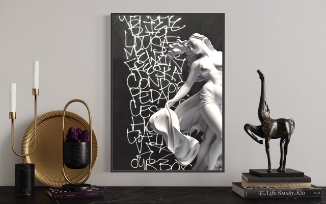 'Lust' - Original Abstract Art Print