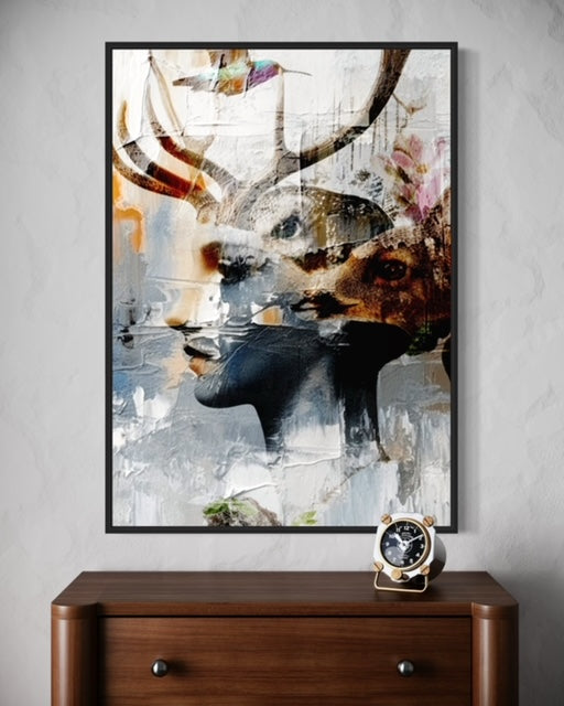 'The Lookout' - Original Abstract Art Print