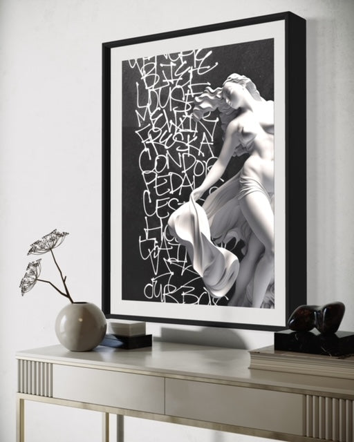 'Lust' - Original Abstract Art Print